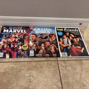Magazine Lot: Marvel, Jurassic World, and Friends Special Edition